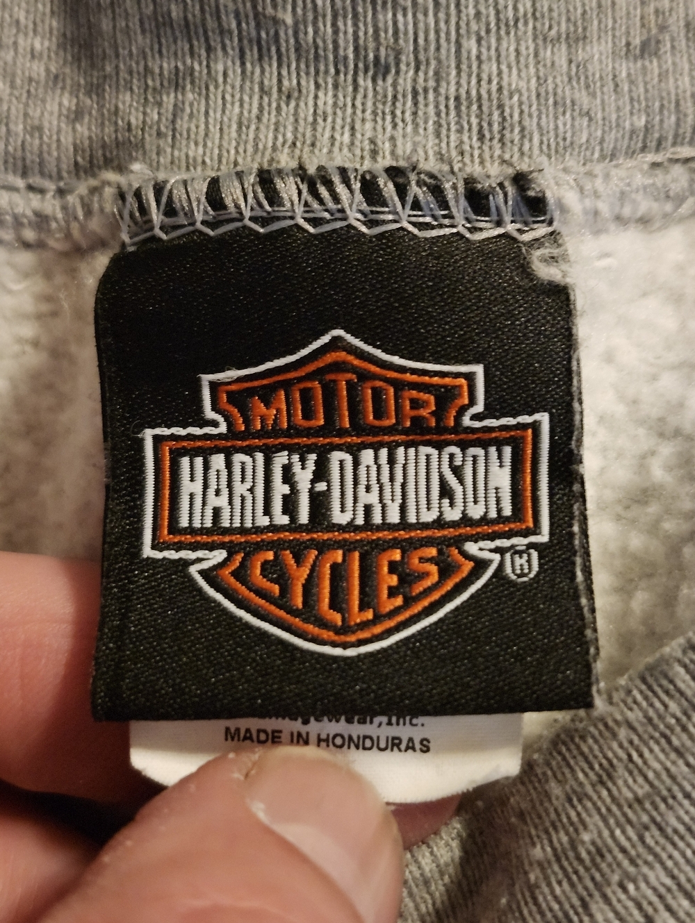 HARLEY DAVIDSON Mackie Oshawa Ontario Canada Crewneck Sweatshirt Men's Size L - Picture 4 of 9